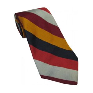 RAF Regiment Striped Tie Silk