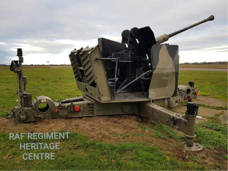 BOFORS 40MM L40/70 - RAF Regiment Heritage